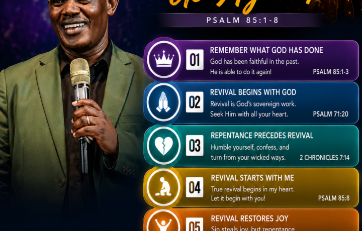 HIGHLIGHTS FROM LAST SUNDAY SERMON